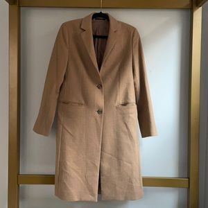 Uniqlo Beige Pea Coat